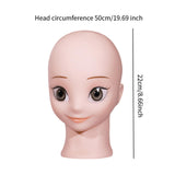 Mannequin Head for Hat Wig Display Lightweight Professional Wig Display Head