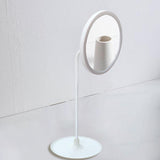 Maxbell LED Desktop Makeup Mirror Flexible Storage Mirror for Cosmetics Home Bedroom