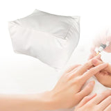 Maxbell Manicure Hand Rest Beauty Salon Nail Tool for Salon Use Desk Nail Technician white