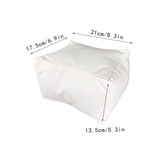 Maxbell Manicure Hand Rest Beauty Salon Nail Tool for Salon Use Desk Nail Technician white