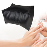 Maxbell Manicure Hand Rest Beauty Salon Nail Tool for Salon Use Desk Nail Technician black