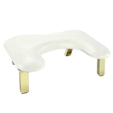 U Shape Arm Rest Comfortable Nails Cushion Hand Holder for Personal Home DIY White