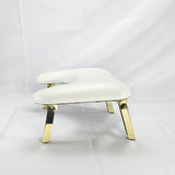 U Shape Arm Rest Comfortable Nails Cushion Hand Holder for Personal Home DIY White