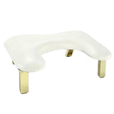 U Shape Arm Rest Comfortable Nails Cushion Hand Holder for Personal Home DIY White