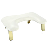 U Shape Arm Rest Comfortable Nails Cushion Hand Holder for Personal Home DIY White