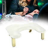 U Shape Arm Rest Comfortable Nails Cushion Hand Holder for Personal Home DIY White