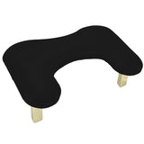 U Shape Arm Rest Comfortable Nails Cushion Hand Holder for Personal Home DIY Black