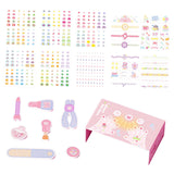 Maxbell Nail Stickers Waterproof for Little Girls Cute Self Adhesive Nail Art Decals Style B
