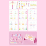 Maxbell Nail Stickers Waterproof for Little Girls Cute Self Adhesive Nail Art Decals Style B