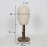 Mannequin Head Model Display Styling Hat Display for Jewelry Glasses Headset 15cmx64cm