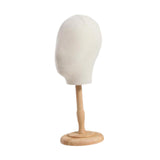Maxbell Hat and Cap Display Stand Sturdy for Home Use Styling Salon Beginner Stylist wood base