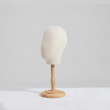 Maxbell Hat and Cap Display Stand Sturdy for Home Use Styling Salon Beginner Stylist wood base