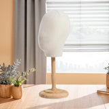 Maxbell Hat and Cap Display Stand Sturdy for Home Use Styling Salon Beginner Stylist wood base