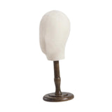 Maxbell Hat and Cap Display Stand Sturdy for Home Use Styling Salon Beginner Stylist brown base