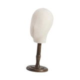 Maxbell Hat and Cap Display Stand Sturdy for Home Use Styling Salon Beginner Stylist brown base