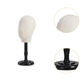 Maxbell Hat and Cap Display Stand Sturdy for Home Use Styling Salon Beginner Stylist black base