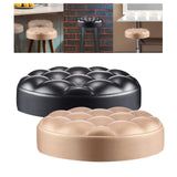 Round Chair Seat Top Stool Chair Seat Top for Meeting Room SPA Office black