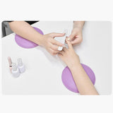 Arm Rest for Nails Hand Rest Pillow for Manicure Table Desk Station Home DIY Violet