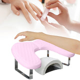 Nail Hand Pillow Detachable Nail Salon Equipment Comfortable Manicure Pillow pink