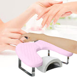 Nail Hand Pillow Detachable Nail Salon Equipment Comfortable Manicure Pillow pink