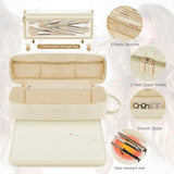 Maxbell Hair Tools Travel Bag for Women with Heat Resistant Mat for Brush Hair Dryer