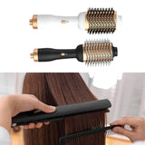 Maxbell Hot Comb 220V Hair Straightening Iron Styling Comb Anti-scalding Dryer Brush white