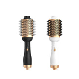 Maxbell Hot Comb 220V Hair Straightening Iron Styling Comb Anti-scalding Dryer Brush white