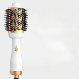 Maxbell Hot Comb 220V Hair Straightening Iron Styling Comb Anti-scalding Dryer Brush white