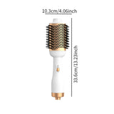 Maxbell Hot Comb 220V Hair Straightening Iron Styling Comb Anti-scalding Dryer Brush white