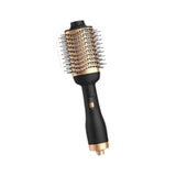 Maxbell Hot Comb 220V Hair Straightening Iron Styling Comb Anti-scalding Dryer Brush black