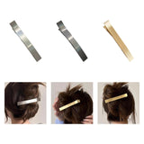 Maxbell Hair Clip for Women Decorative Duckbill Clip for Thin Hair Curly Hair Makeup Silver