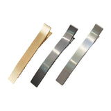 Maxbell Hair Clip for Women Decorative Duckbill Clip for Thin Hair Curly Hair Makeup Silver
