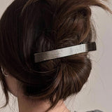 Maxbell Hair Clip for Women Decorative Duckbill Clip for Thin Hair Curly Hair Makeup Dark Gray
