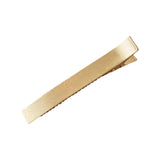 Maxbell Hair Clip for Women Decorative Duckbill Clip for Thin Hair Curly Hair Makeup Gold