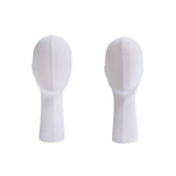 Mannequin Head Stand Display Styling Making Hats Cosmetology Wig Head Holder Linen