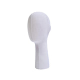 Mannequin Head Stand Display Styling Making Hats Cosmetology Wig Head Holder Linen