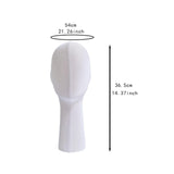 Mannequin Head Stand Display Styling Making Hats Cosmetology Wig Head Holder Velvet