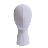 Mannequin Head Hat and Wig Display Stand for Glasses Wig Making Display Hats Linen