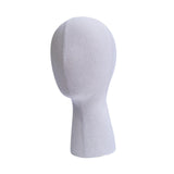 Mannequin Head Hat and Wig Display Stand for Glasses Wig Making Display Hats Linen