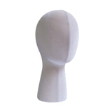 Mannequin Head Hat and Wig Display Stand for Glasses Wig Making Display Hats Velvet