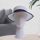 Mannequin Head Hat and Wig Display Stand for Glasses Wig Making Display Hats Velvet