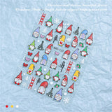 Maxbell 12x Christmas Nail Art Charms DIY Nail Crafts 3D Nail Charms for Women Girls