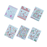 Maxbell 12x Christmas Nail Art Charms DIY Nail Crafts 3D Nail Charms for Women Girls
