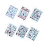 Maxbell 12x Christmas Nail Art Charms DIY Nail Crafts 3D Nail Charms for Women Girls