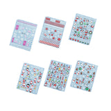 Maxbell 12x Christmas Nail Art Charms DIY Nail Crafts 3D Nail Charms for Women Girls