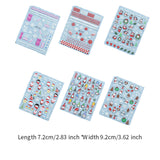 Maxbell 12x Christmas Nail Art Charms DIY Nail Crafts 3D Nail Charms for Women Girls