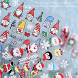 Maxbell 12x Christmas Nail Art Charms DIY Nail Crafts 3D Nail Charms for Women Girls