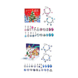 Beaded Christmas Bracelet DIY Ornament Pendant for Women Adults Thanksgiving M27