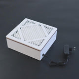 Maxbell 80W Nail Dust Collector Quiet Multipurpose for Salon Manicure Shop Household White