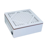 Maxbell Nail Dust Collector Nail Cleaner Easy Clean 80W for Salon Manicure Shop Home White